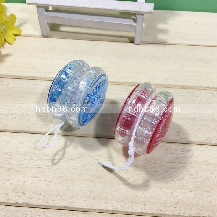 Plastic Stir-fry with Fried Balls Luminous Yo-yo Children Early Education Fun Nostalgic Toys Kindergarten Boy Presents RMBone Shop