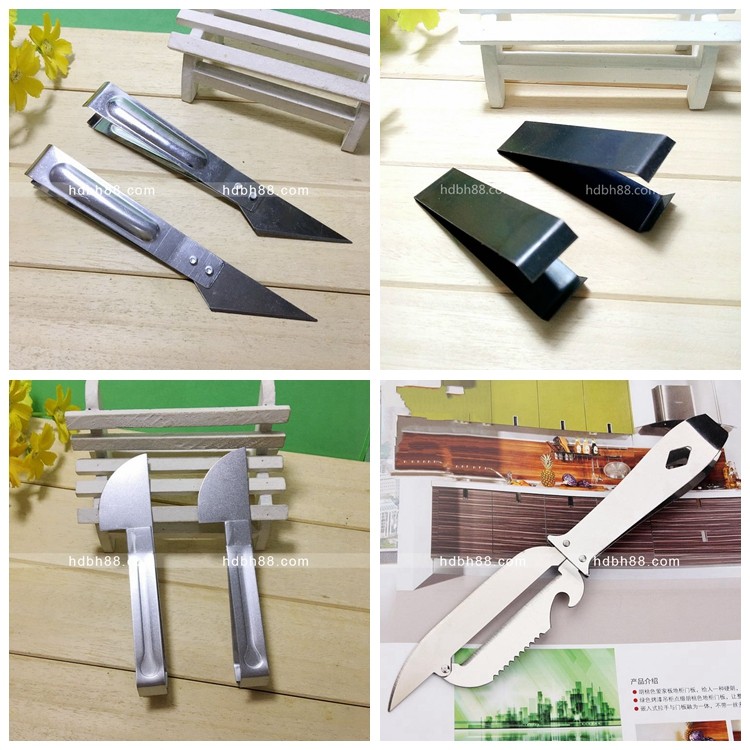 Stainless steel pig clamp Iron pull hair remove chicken tweezer remove clamp to fish bone sting clamp for a yuan store