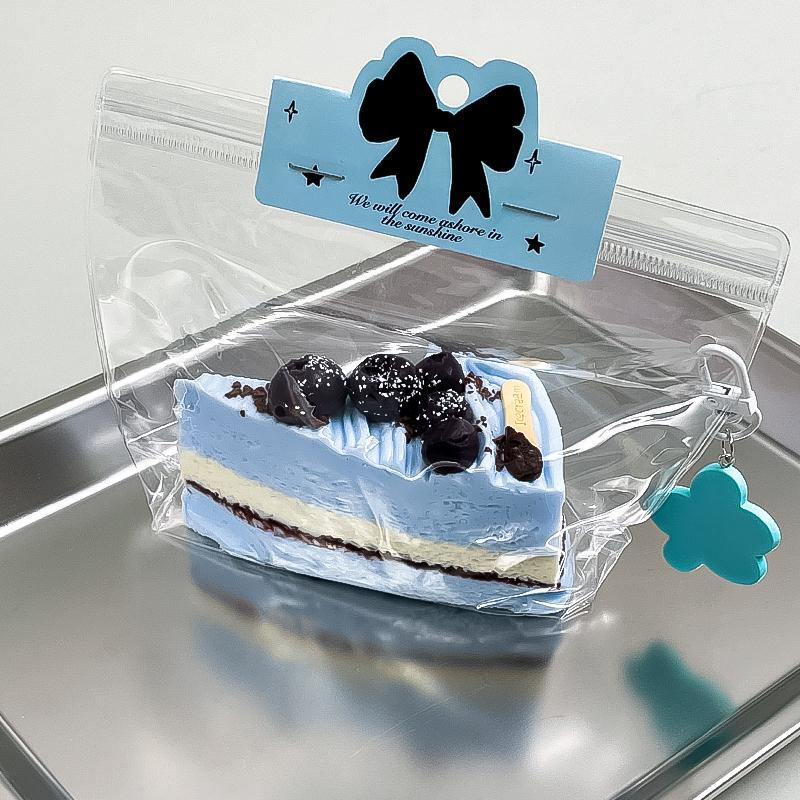 Dry Clay Blueberry Cream Basque Cream Texture Stress Relief Toy Children's Food-Grade Silicone Squishy Toy Finished Product Dry Clay Blueberry Cream Basque Cream Texture Stress Relief Toy Children's Food-Grade Silicone Squishy Toy Finished Product