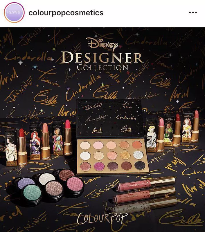 Giải phóng mặt bằng! Thẻ bong bóng colourpop thẻ bong bóng bóng mắt colorpop Disney son bóng mắt - Bóng mắt