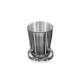 304 Stainless Steel Foldable Water Cup, Portable High Temperature Resistant Telescopic Compression Cup, Outdoor Travel Camping Drinking Cup