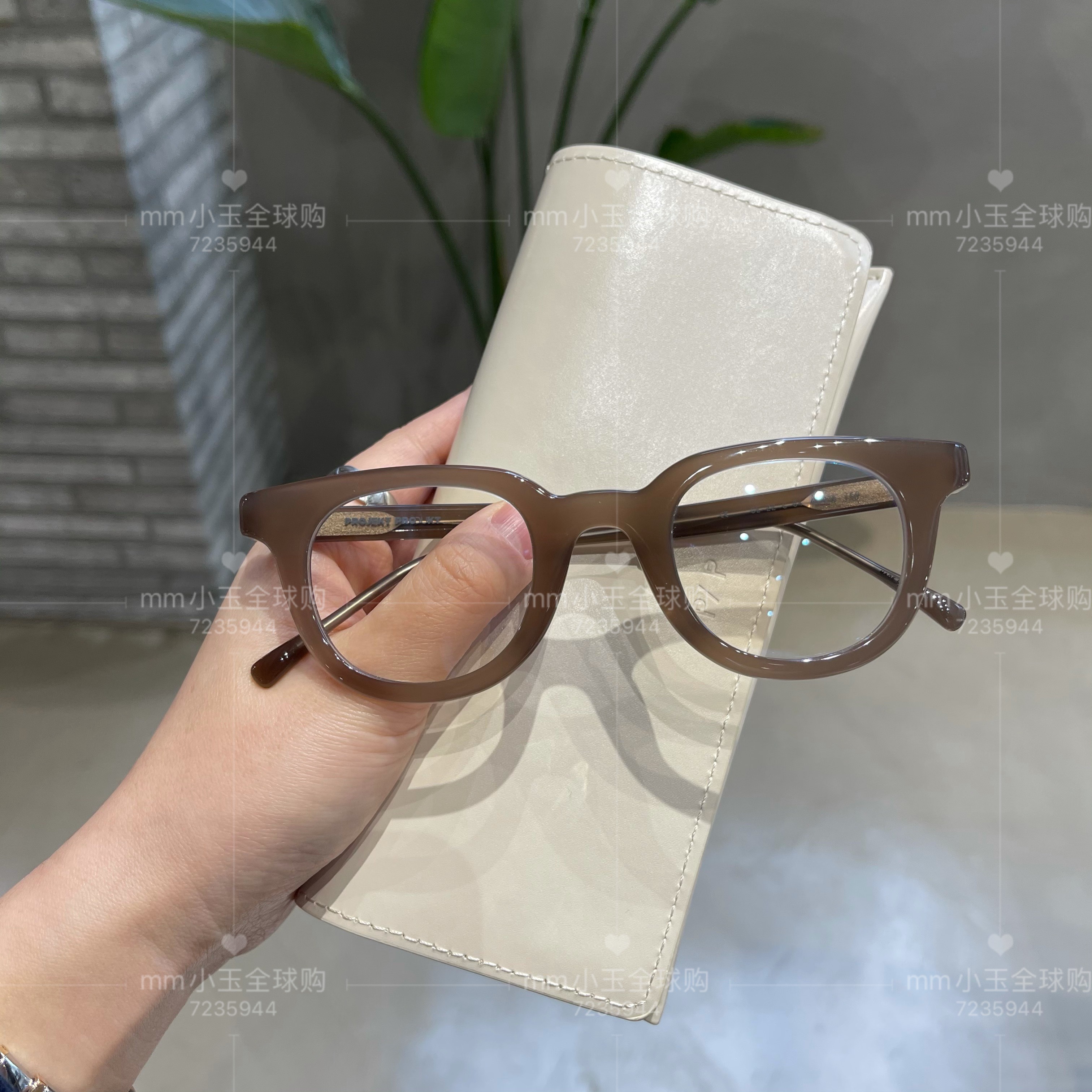 (GE-22) PROJEKT PRODUCTS Korea Straight Mail Fashion Eyeframe Brief