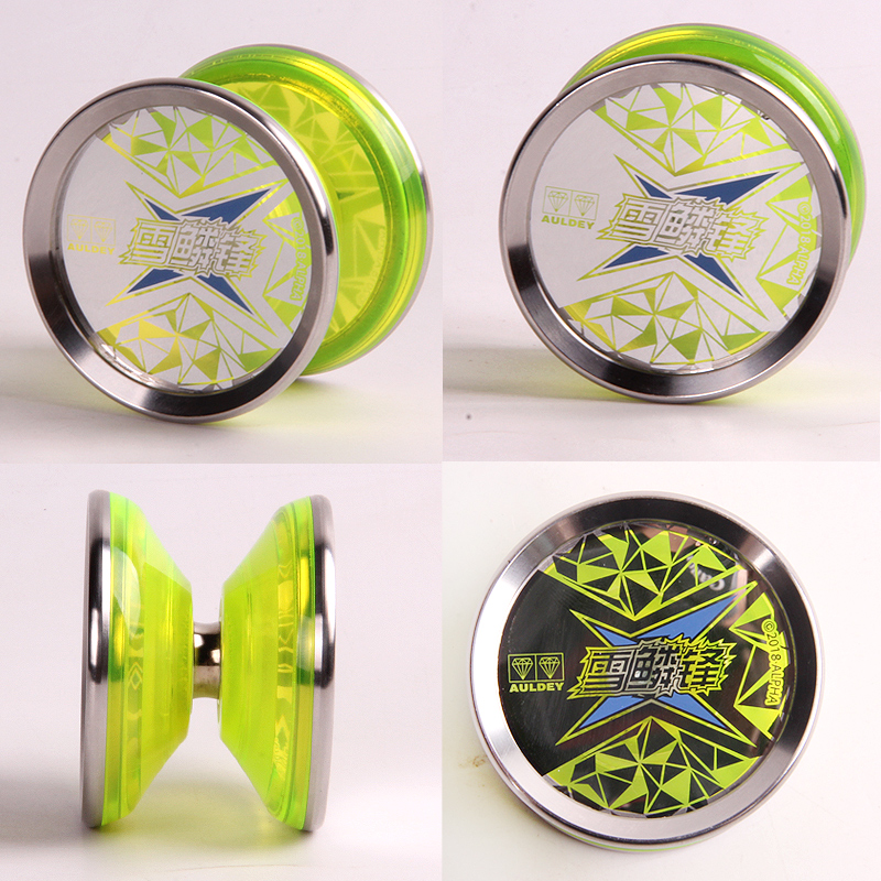 Chính hãng Audi Double Khoan Gió Ba thiếu niên Snow Scales X Children Cạnh tranh Yo-Yo Chàng trai Yoyo Bóng Yo-Yo yoyo gỗ cho trẻ em