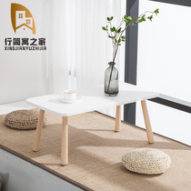 Tatami coffee table Modern minimalist mini bay window table Floor table pit table Zen Japanese small table Small apartment