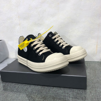 ro shoes low-top 19ss creamy wax surface thick bottom increased lace-up couple models wild leather womens tide shoes comfortable