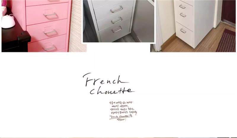 Metal Storage Nightstand: Industrial Steel Cabinet - Product image 7