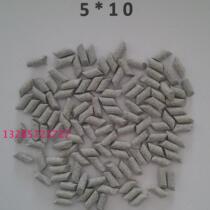 5*10 oblique cylindrical abrasive for rough polishing polishing block grinding stone brown corundum abrasive 25 kg