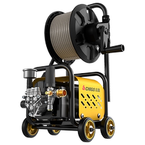Chigo car washing machine 220v household high-pressure high-power cleaning machine water gun car powerful floor washing artifact water pump grab