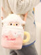 Soothing lamb doll crossbody shoulder bag doll plush toy birthday gift girl sleeping companion doll