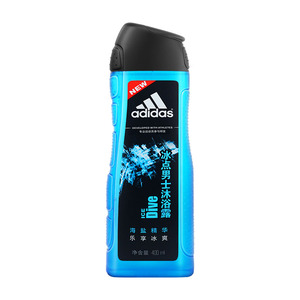 15.9元包邮  adidas 阿迪达斯 冰点男士沐浴露 400ml