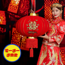 Mandarin duck double happiness wedding lantern Happy word red lantern Wedding festive supplies Happy lantern lamp decoration Wedding pendant