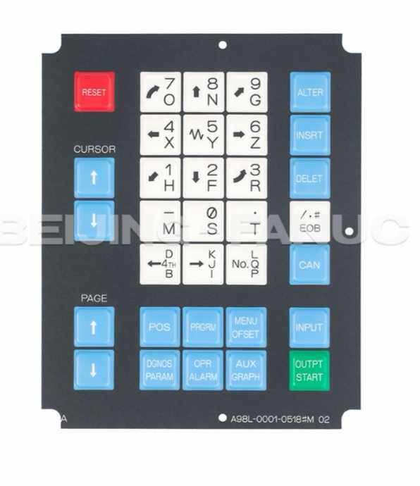 Menacoco FANUC numerical control numerical control key film A98L-0001-0518 Ligara lathe
