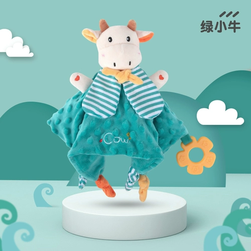 Успокаивающее полотенце для сна, плюшевая ручная кукла, успокаивающая игрушка, можно грызть