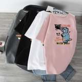 Дизайнерская футболка, популярно в интернете, осенняя, 2020, по фигуре, в западном стиле, тренд сезона