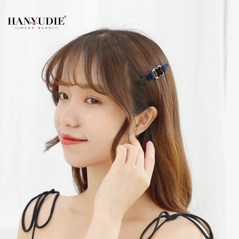 Bangs Clip Headdress Hair Clip Female Medium Top Clip Horizontal