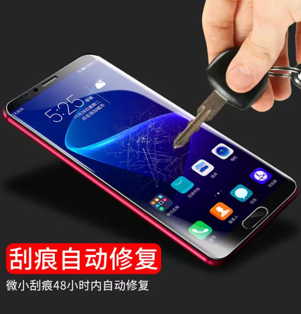 Huawei Glory điện thoại V9 V10 hydrogel phim mờ chống vân tay bao bọc bảo vệ độ nét cao đầy đủ màn hình phía trước nhẹ nhàng trở lại phim - Phụ kiện điện thoại di động