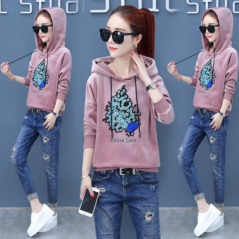 Sweatshirt femme OUNILU en Polyester - Ref 3217372 Image 1