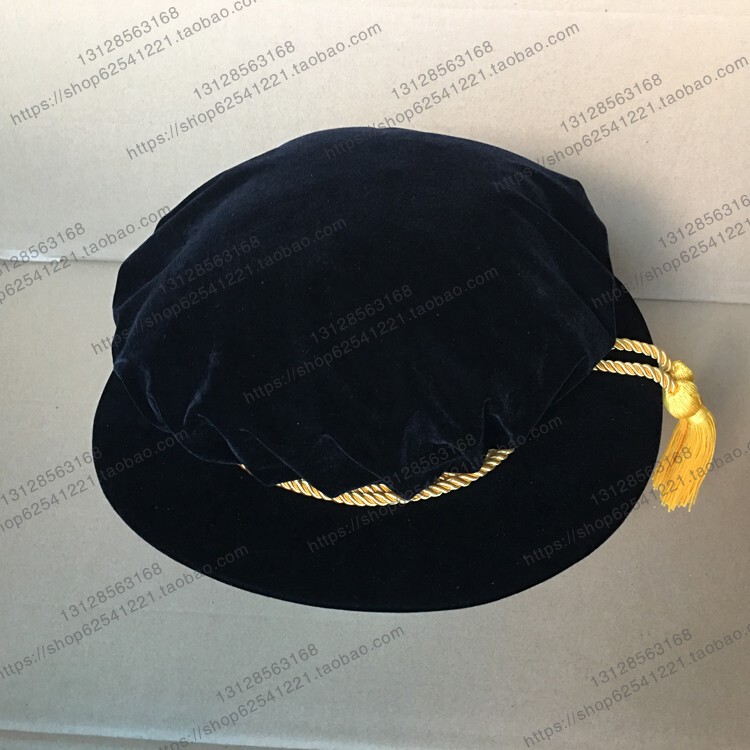 Sun Hat Adult Graduation Ceremony Award Ceremony Hat American Master's Degree Mentor Doctoral Hat Principal's Hat Degree Cap*
