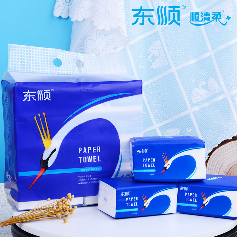 Shunqing Soft Dongshun Swan Series 100 Pumps 24 Packs of Removable Facial Tissue