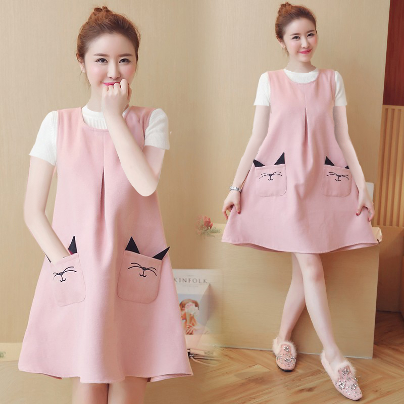 Radiation-Proof Maternity Clothes, Summer Clothes, Bellyband for All Seasons during Pregnancy, Fashionable Two-Piece Dress for Work Radiation-Proof Maternity Clothes, Summer Clothes, Bellyband for All Seasons during Pregnancy, Fashionable Two-Piece Dress for Work