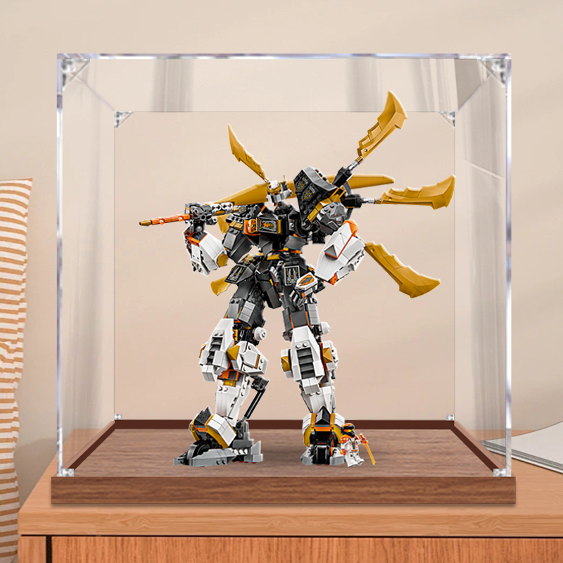 Kou's Titan Dragon Mecha Ninjago Series Acrylic Display Box Suitable for Lego 71821 Storage Box