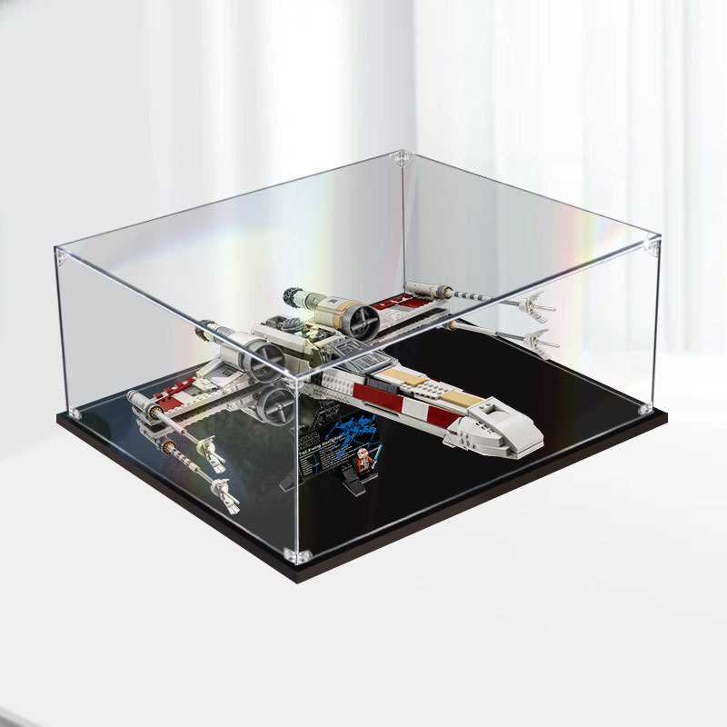 Suitable for Lego 75355 Star Wars X-Wing Starfighter Acrylic Display Box Transparent Figure Storage Box