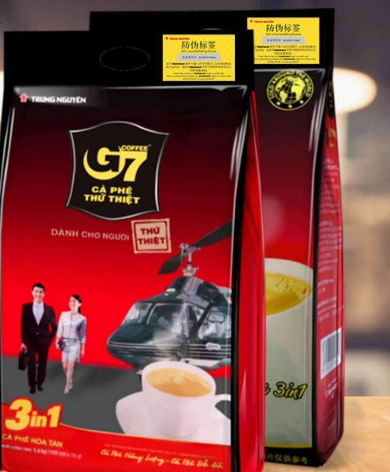 Vietnam G7 three-in-one instant coffee powder fragrant refreshing(800G50 bags) (1600G100 bags)