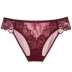 Trong suốt ren lưới phụ nữ sexy quần đáy thấp mông thoải mái quần sịp đáy quần cotton màu xám mùa hè - Giống cái Giống cái