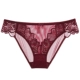 Trong suốt ren lưới phụ nữ sexy quần đáy thấp mông thoải mái quần sịp đáy quần cotton màu xám mùa hè - Giống cái