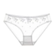Quần lót nữ lưới thoáng khí sexy, cotton tinh khiết, quần lót nữ cạp trễ, ren mỏng trong suốt thêu hoa hồng - Giống cái