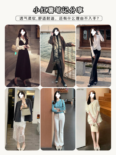 法式尖头单鞋女2025年新款秋冬浅口鞋子水钻黑色女士气质平底瓢鞋