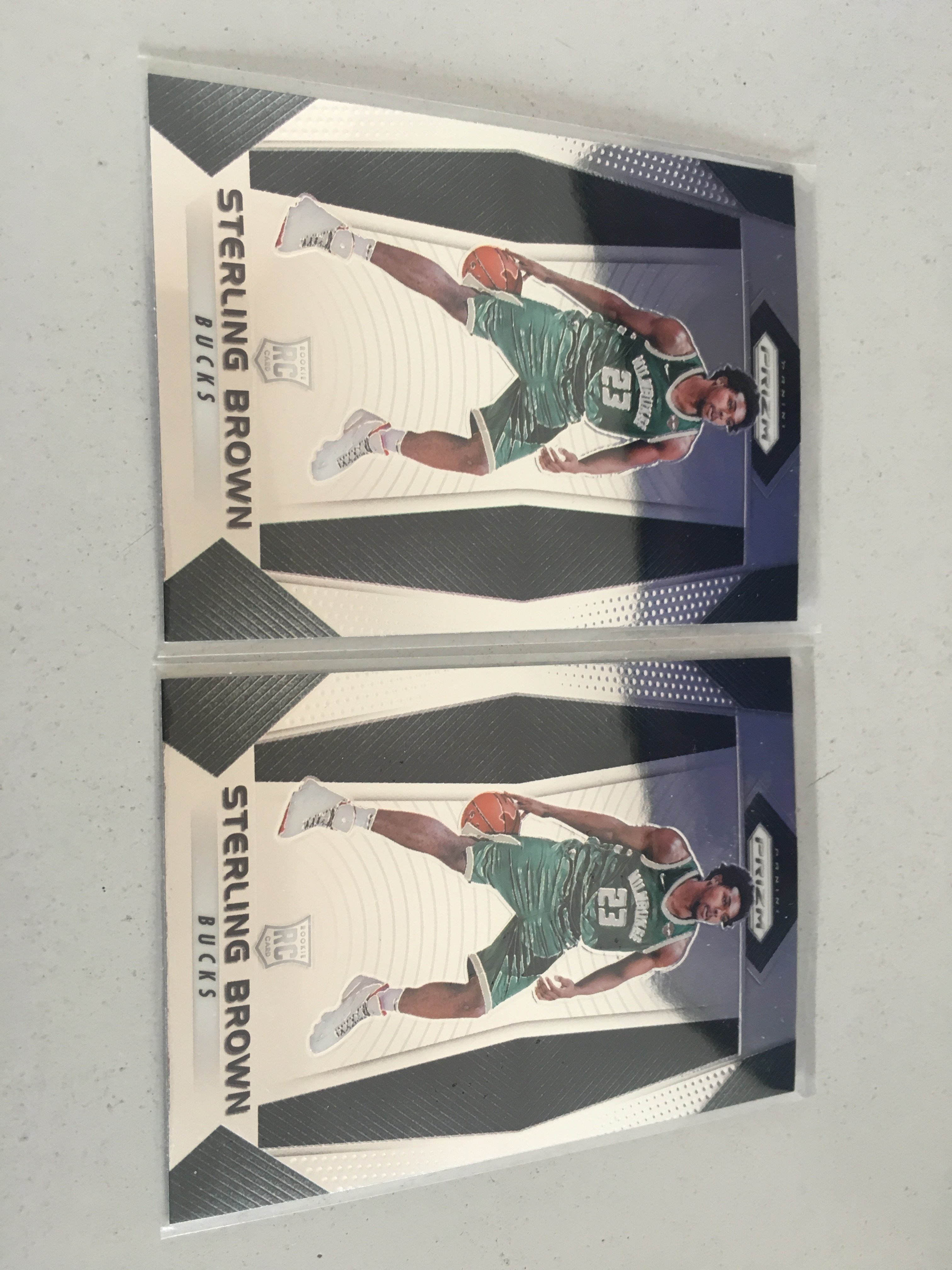 Bucks Brown Rookie RC NBA 17-18 PRIZM Panini Star Card