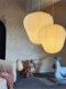 Danish-Style Kurbis Mall Art Coffee Bar Guesthouse Exhibition Hall Bedroom Living Room Rice Paper Chandelier