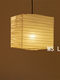 Noguchi Seihei Japanese-Style Vintage Bedroom Coffee Bar Decoration Bar Counter Living Room Dining Room Guesthouse Rice Paper Lamp Chandelier