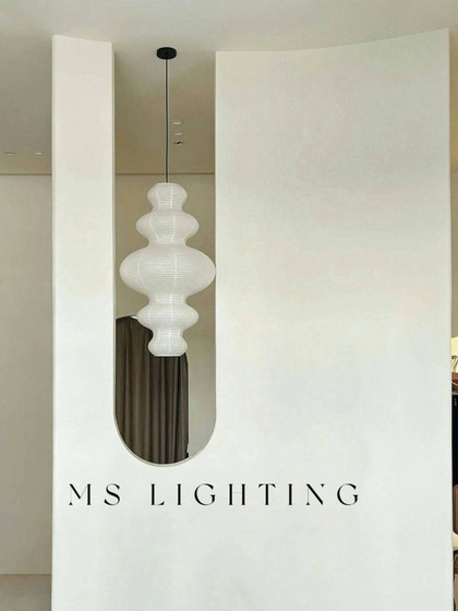 Noguchi Seiwa Restaurant, Guesthouse, Bedroom, Cafe, Clothing Store, Window Display, Duplex Staircase, Rice Paper Lamp, Lampshade, Chandelier