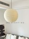 Noguchi Seihei Paper Lantern Japanese Wabi-Sabi Bedroom Dining Room Guesthouse Living Room Clothing Store Atmospheric Round Ball Rice Paper Pendant Lamp