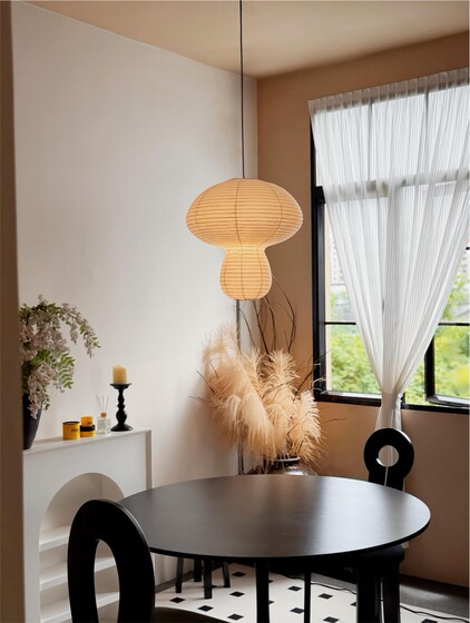 Noguchi Seihei Japanese-Style Bedroom Study Children's Room Dining Room Cafe Bar Homestay Mushroom Rice Paper Chandelier