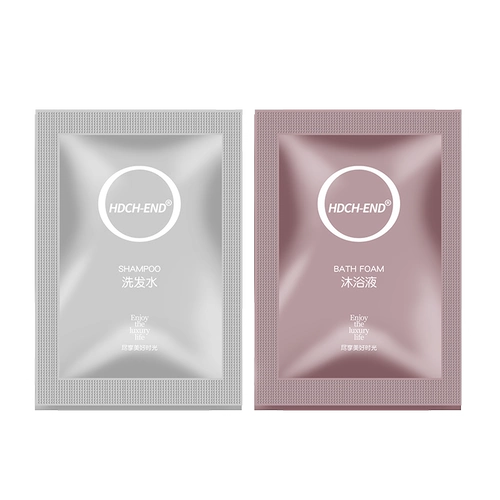 Шампуни для одноразовых пакетов отеля, туалетные принадлежности для душа отеля, сумки для мешков для небольшой упаковки подлинной