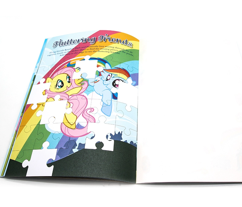 Nhỏ Ma Baoli tốt friend Sticker Activity Book Sách nguyên bản tiếng Anh My Little Pony Best Friends Sticker và Activity Book 175 Trương dán 3-6 năm sách thiếu nhi cũ của nhập khẩu