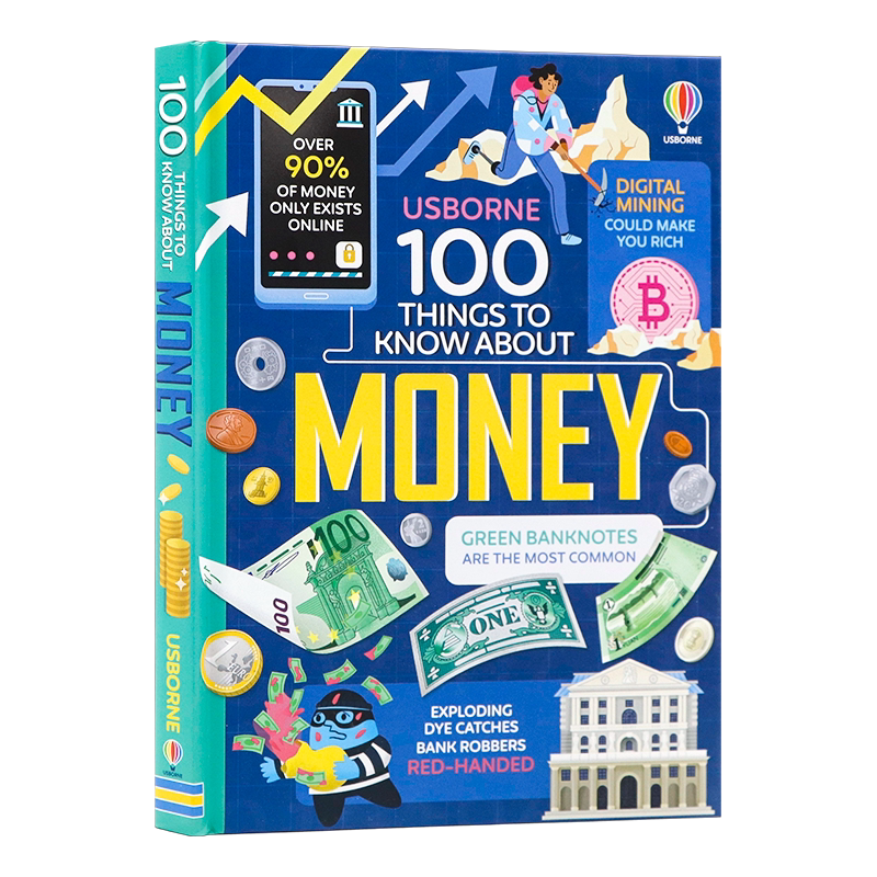 Usborne 关于金钱的100件事英文原版100 Things to Know About Money