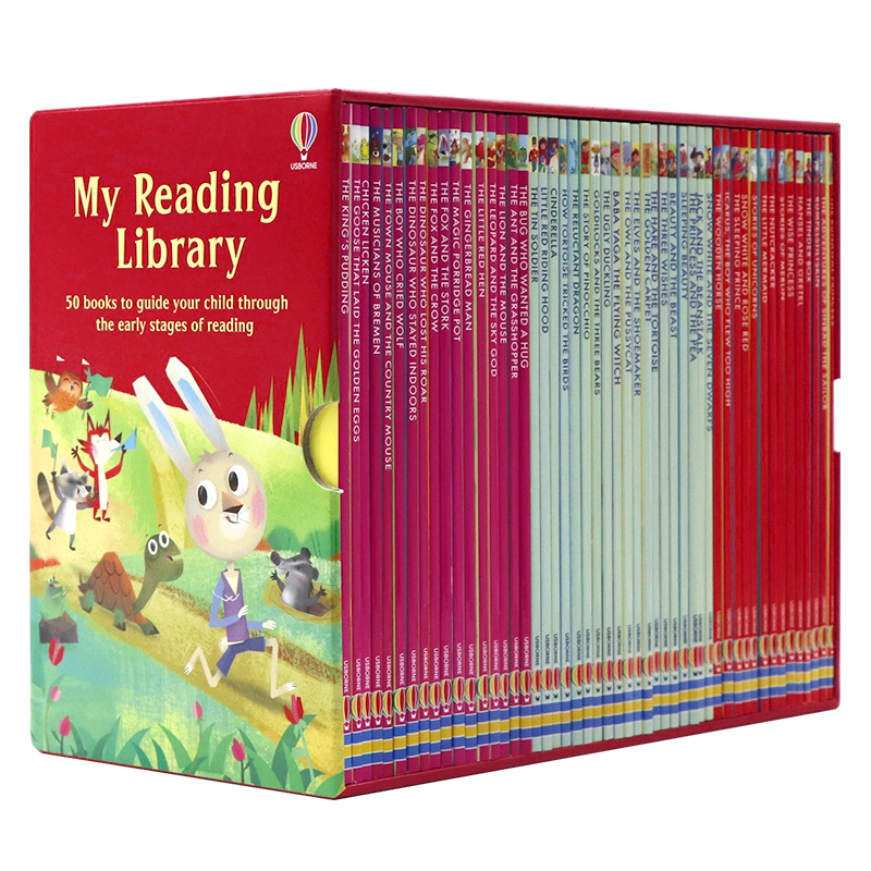 Usborne英文原版繪本My Reading Library 50冊分級閱讀章節書6歲以上