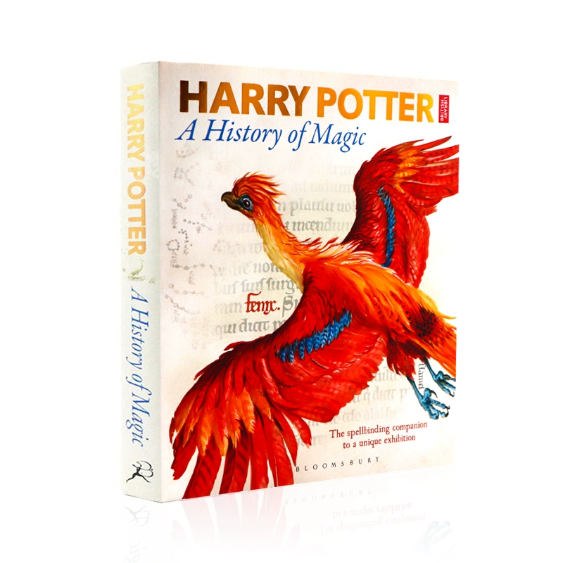 Harry Potter và bảo Sử Pháp Thuật: Triển lãm bản gốc tiếng Anh cuốn sách Harry Potter một Trang Sử Pháp Thuật Sách thế giới huyền diệu catalogue triển lãm chính thức triển lãm của JK Rowling