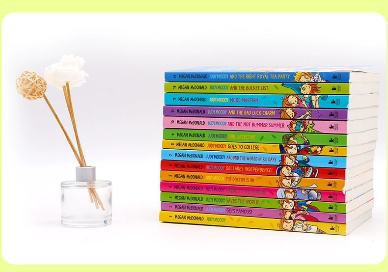 chút lạ Judy Judy Moody 14 nguyên bản tiếng Anh chương cuốn sách câu chuyện viễn tưởng slipcase bộ (14Books) Set bằng tiếng Anh tiểu học chương sách trẻ em bán chạy nhất Fiction