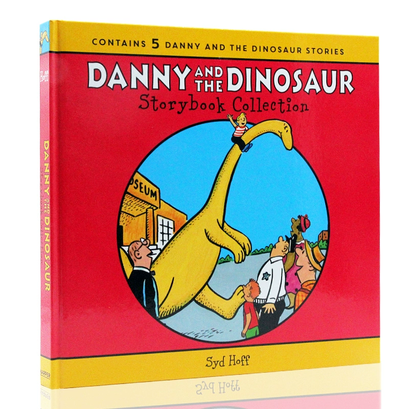 Nguyên bản tiếng Anh Các Danny và Dinosaur Storybook Collection Danny và khủng long 5 bộ sưu tập bìa cứng của bức tranh của trẻ em truyện tương tác cha-con câu chuyện trước khi đi ngủ giác ngộ