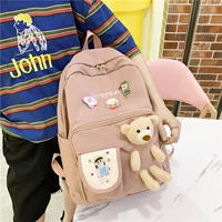 Розовый стиль два+сеть красный медведь