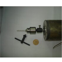 Motor Retrofit Electric Drill Electric Grinding Motor Transfer Electric Drill Motor Shaft Sleeve Connecting Rod JTO Shaft 6mm Taper Drill Chuck