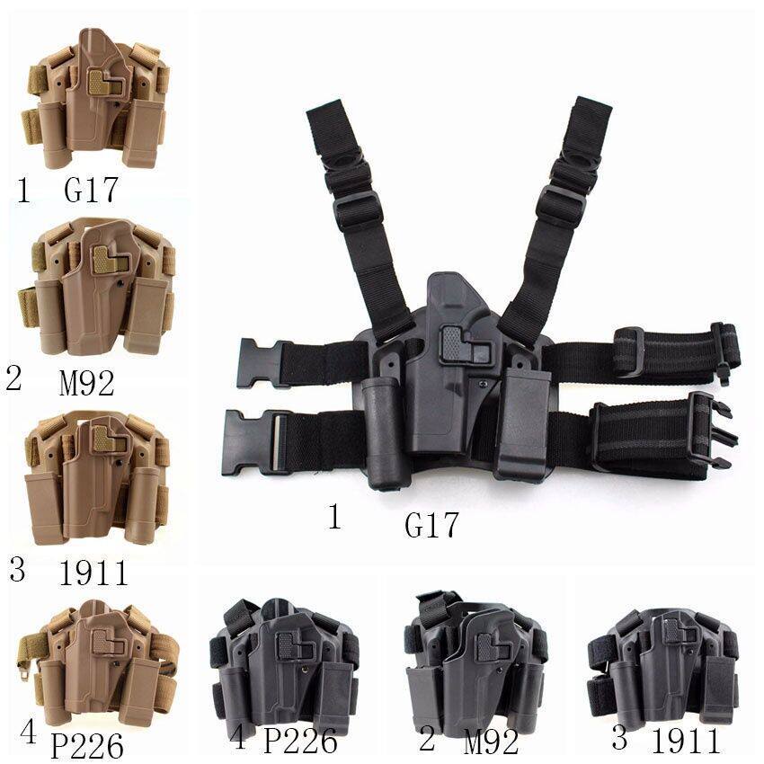 Outdoor AliExpress M1911 M92 P226 GLOCK leg left hand combination leg sleeve left hand quick pull