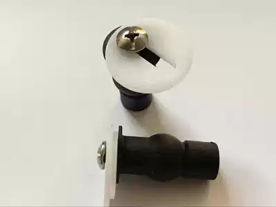 Toilet cover expansion screw single ball rubber Bolt toilet cover Hinge fixing accessories universal bearing cover intelligent