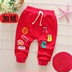 Nam và nữ cộng với nhung 0-6 năm chàng trai cũ sweatpants mùa xuân và mùa thu bé quần trẻ em nam quần đơn quần trẻ sơ sinh nam 