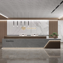 Chinese company front desk hotel reception desk clothing store cashier beauty salon bar training institution counter table